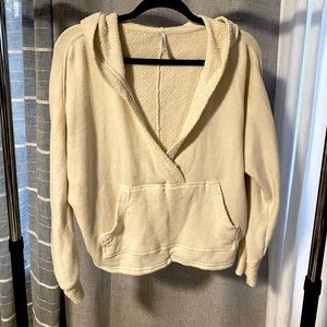 Z supply deep V hoodie